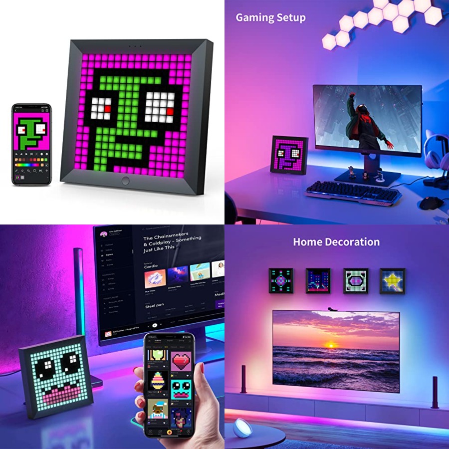 Pc Gaming Gaming - Panel pikselowy LED do wyświetlania świateł,