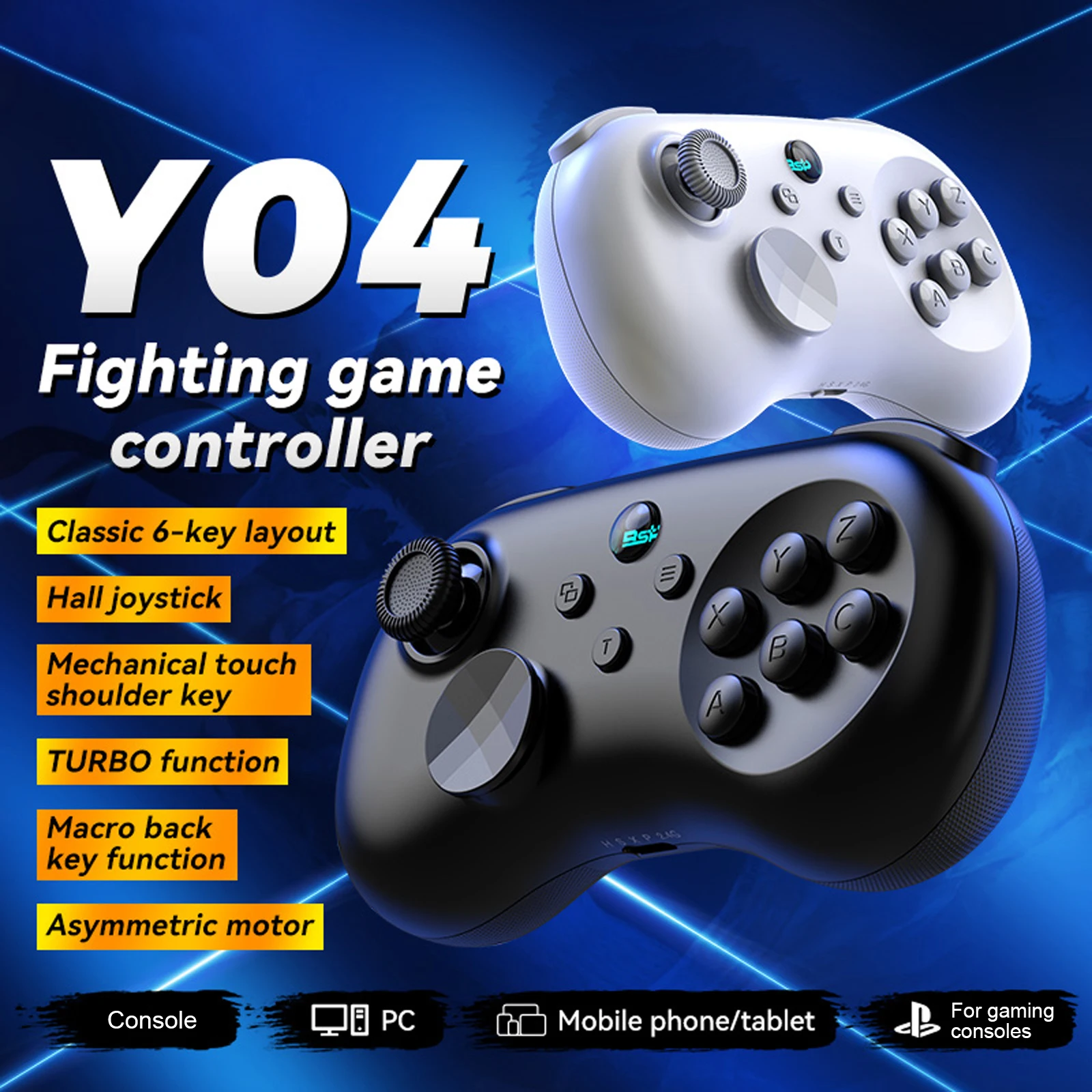 Pc Gaming On Android - Joystick z efektem Halla, kontroler do