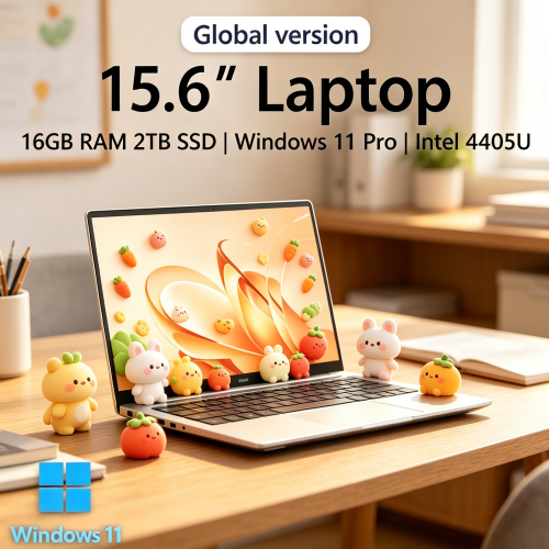 Pc Gaming Gaming - Klasyczny ultralekki laptop 2026, 15.6 cali,