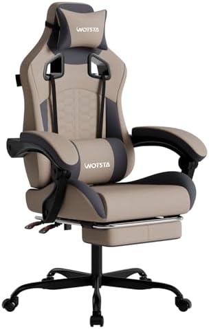 Pc Gaming Gaming - Krzesło gamingowe z masażem, ergonomiczne krzesło