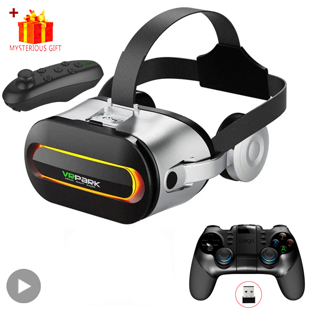 Vr Headset Pc - Okulary wirtualnej rzeczywistości 3D VR, zestaw