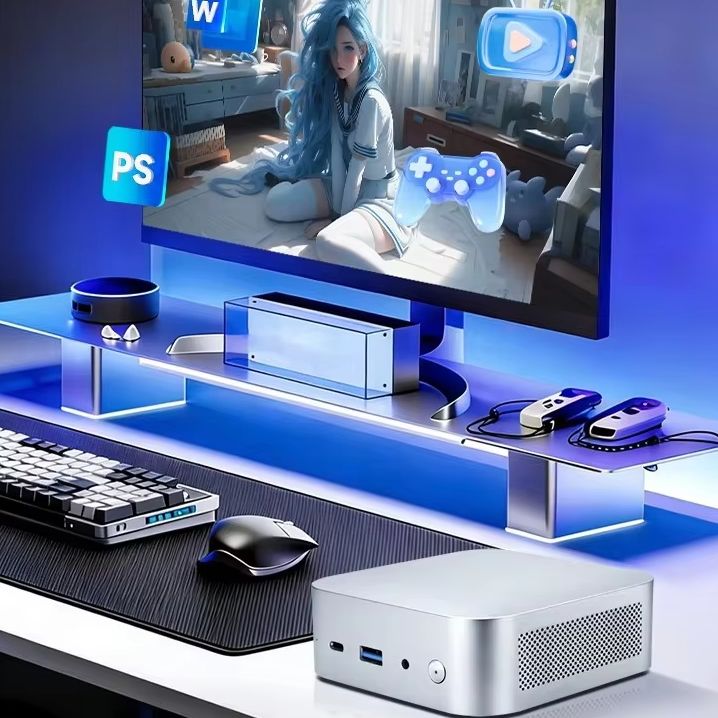 Pc Gaming Ryzen 5 - Przenośny Mini PC do Gier Topton