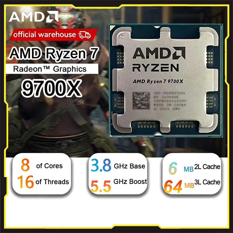 Pc Gaming Ryzen - Odblokowany, przetaktowany procesor AMD Ryzen 7