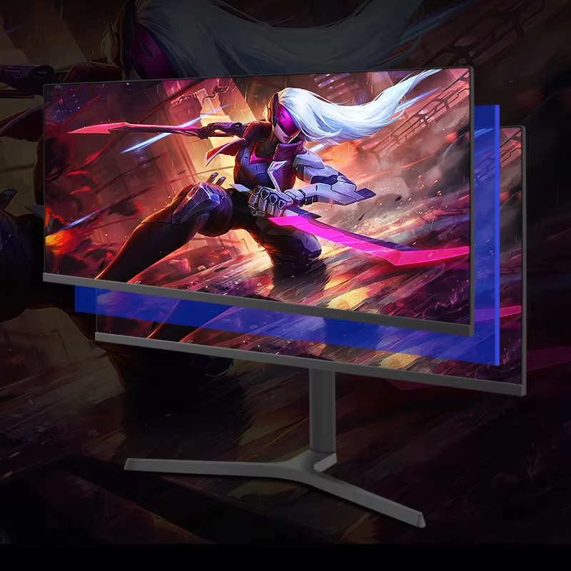 Pc Gaming Gaming - Monitor gamingowy 240Hz 4K, zakrzywiony, 23.8