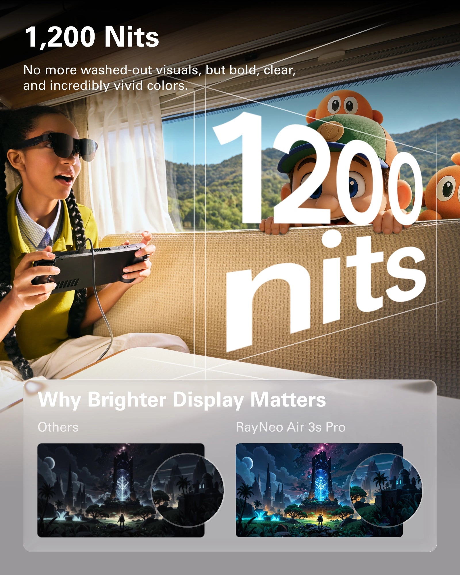 Pc Gaming On Android - Okulary AR TCL Rayneo Air 3S