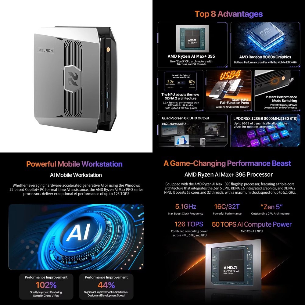 Pc Gaming Ryzen - OpenClaw Ryzen AI Max+ 395 Mini