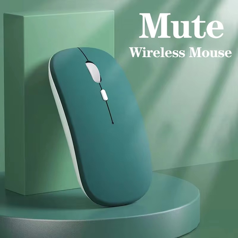 Pc Gaming Portable - Cicha mysz Bluetooth, ultracienka bezprzewodowa mysz,