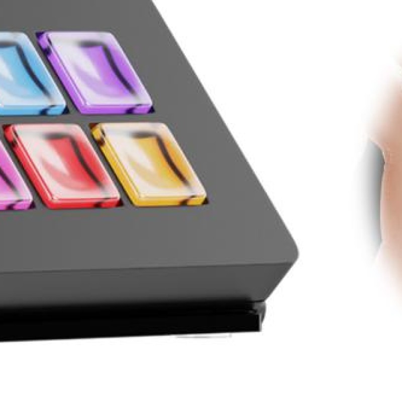 Stream Deck - Akrylowy, oszczędzający miejsce uchwyt na kontroler