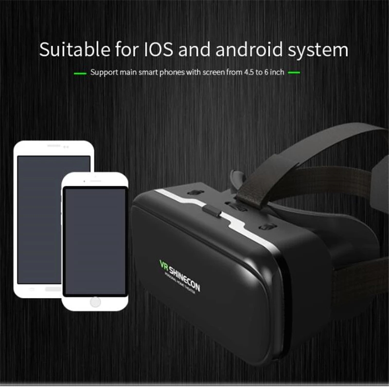 Okulary VR Shinecon 3D Wirtual – Vr Headset Pc recenzja i cena