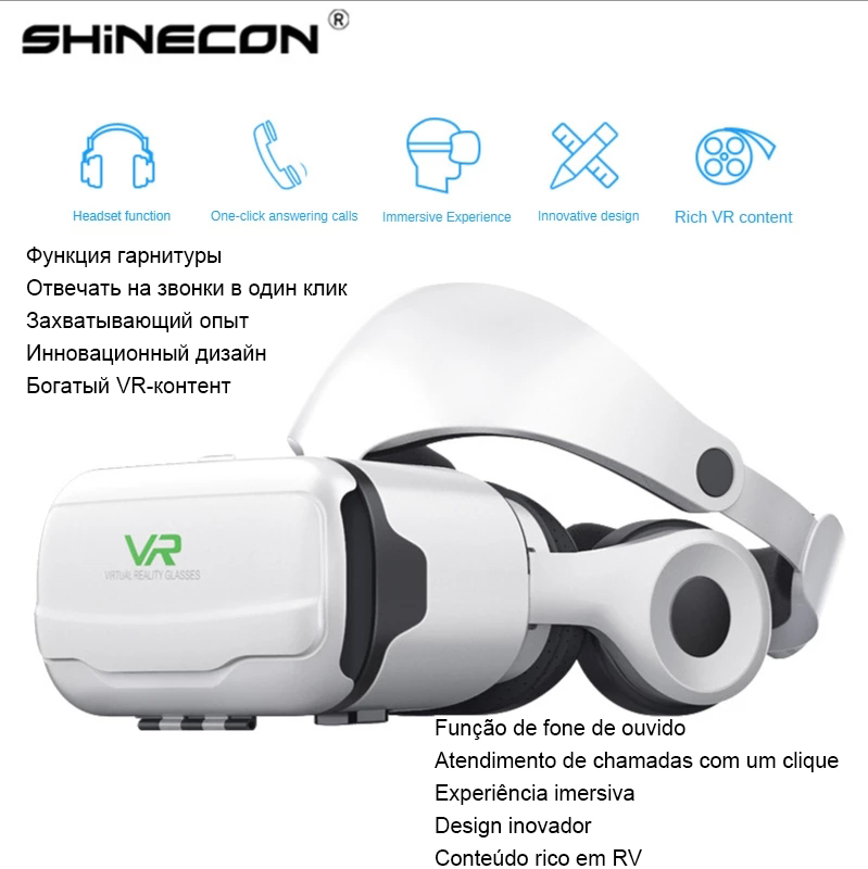 Okulary VR Wirtualna Rzeczywis – Vr Headset Pc recenzja i cena