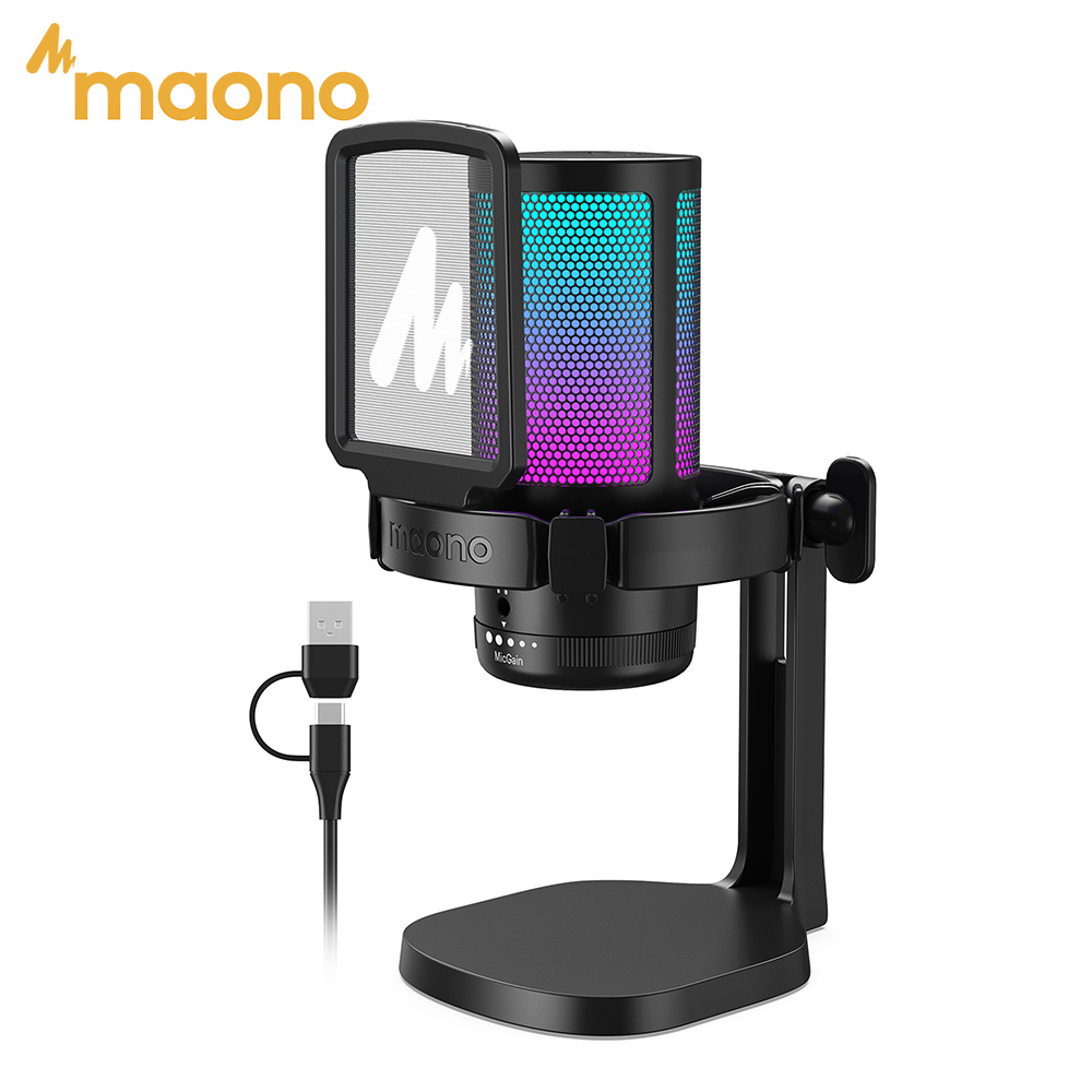MAONO DGM20 USB Mikrofon Gamin – Pc Gaming Discord recenzja i cena