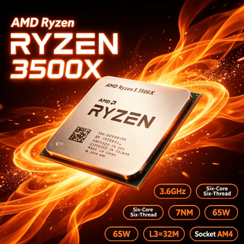 Procesor AMD Ryzen 5 3500X, 6  – Pc Gaming Ryzen 5 recenzja i cena