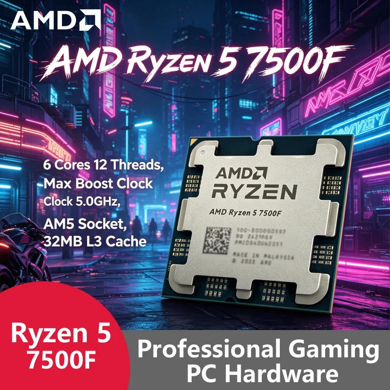 Procesor AMD Ryzen 5 7500F AM5 – Pc Gaming Ryzen 5 recenzja i cena