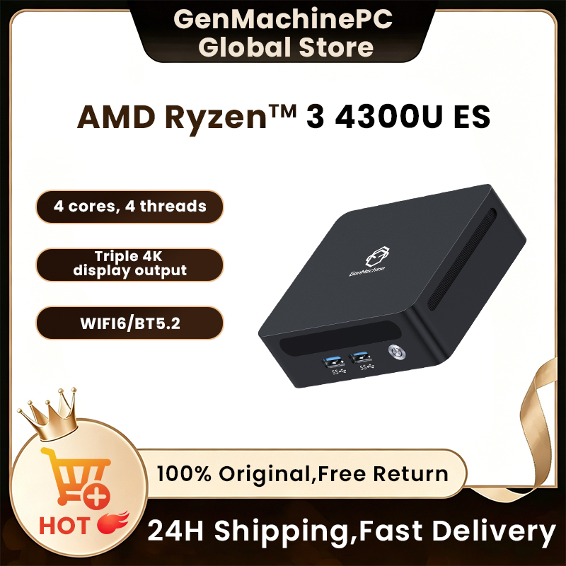 Mini PC Genmachine AMD Ryzen 3 – Pc Gaming Ryzen recenzja i cena
