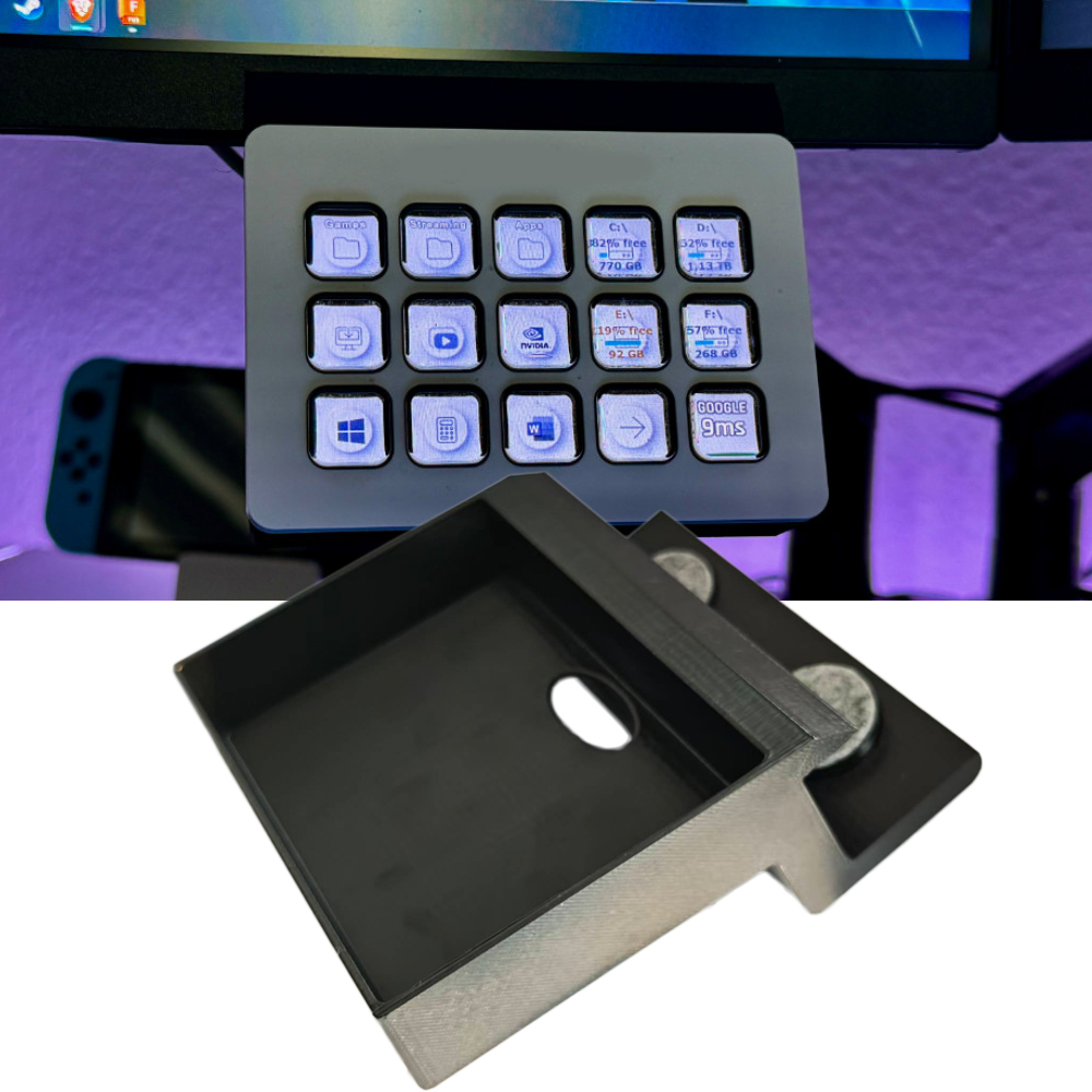 Drukowany w 3D uchwyt pod moni – Stream Deck recenzja i cena