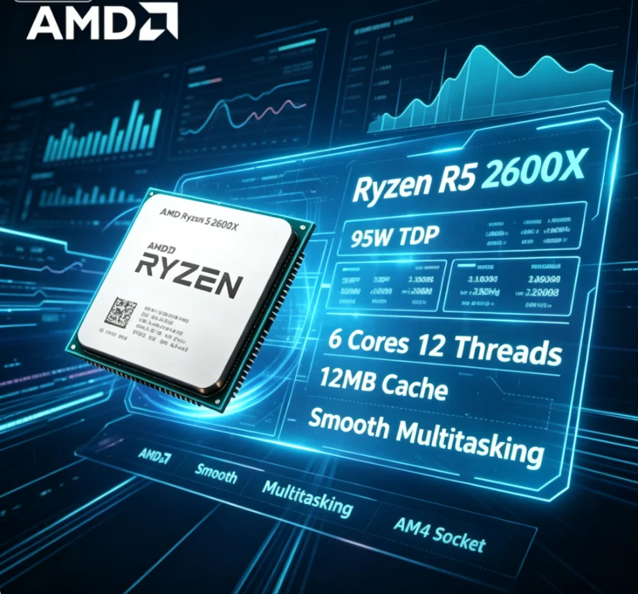 Procesor AMD R5 2600X 12nm, we – Pc Gaming Ryzen 5 recenzja i cena