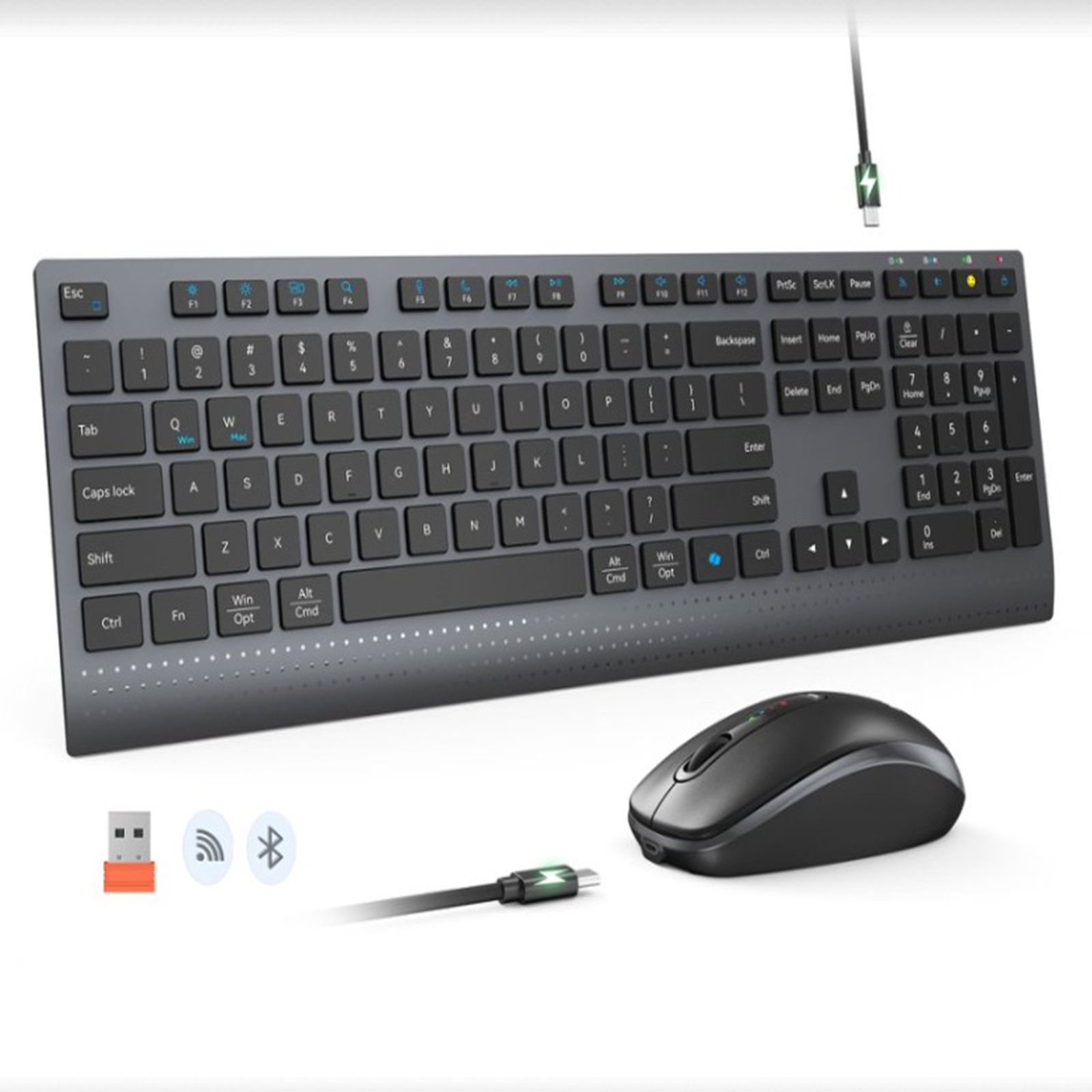Bezprzewodowy zestaw klawiatur – Pc Gaming Komplett Set recenzja i cena