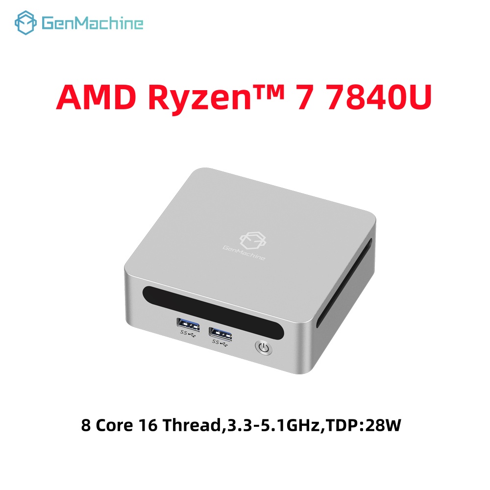 GenMachine Mini PC USB4 2.5G L – Pc Gaming Ryzen recenzja i cena