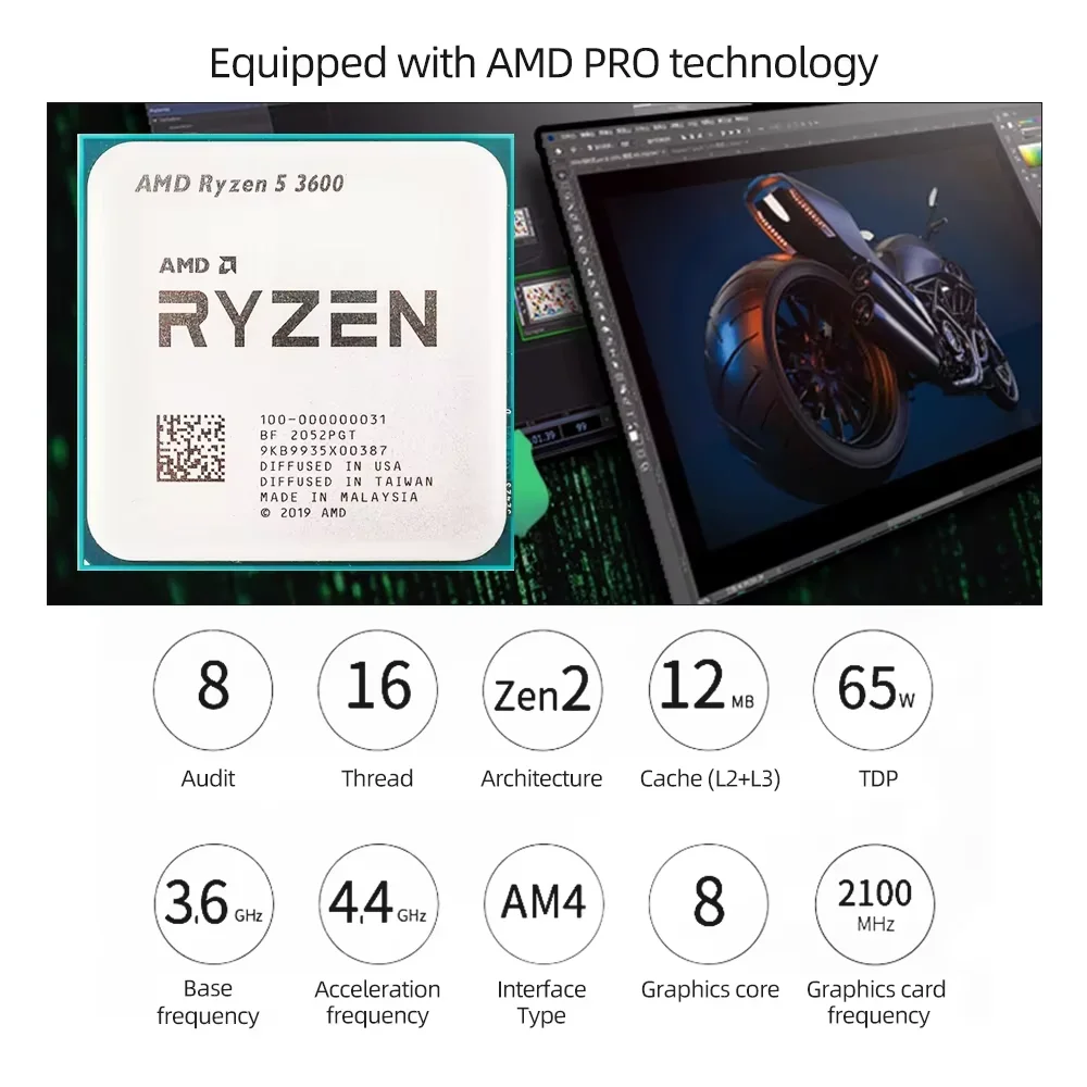 Procesor AMD Ryzen 5 3600 R5 3 – Pc Gaming Ryzen 5 recenzja i cena