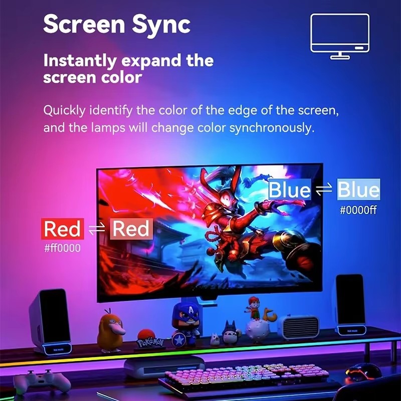 Pasek LED RGB do gier, podświe – Pc Gaming Gaming recenzja i cena