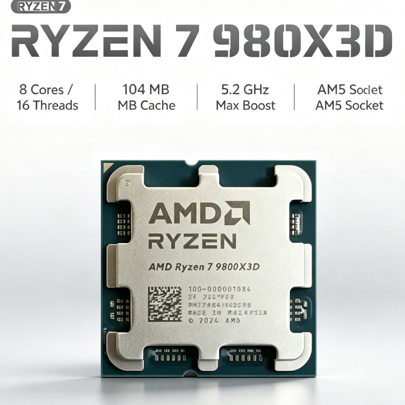 Procesor AMD Ryzen 7 9800X3D d – Pc Gaming Ryzen recenzja i cena