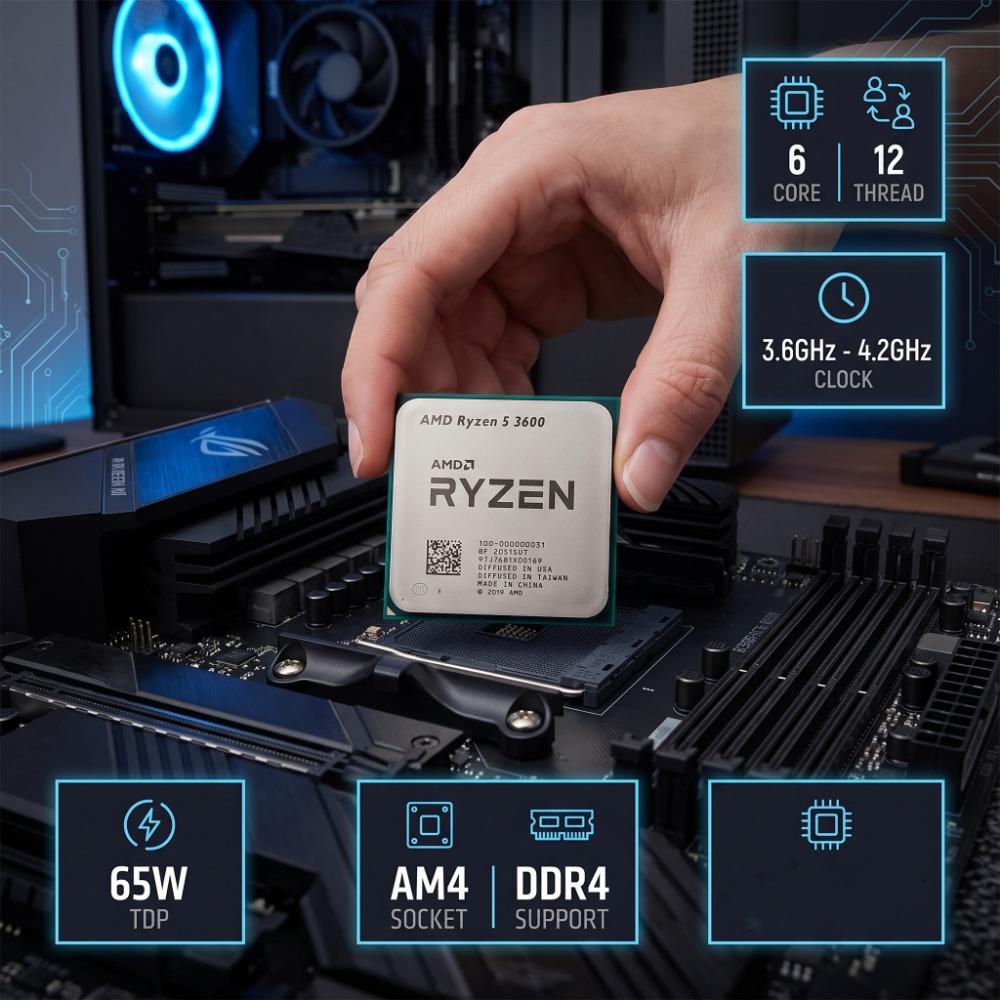 Procesor AMD Ryzen 5 3600 do k – Pc Gaming Ryzen 5 recenzja i cena