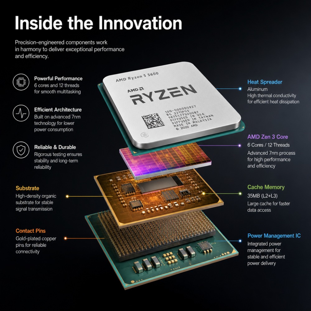 Procesor do komputera stacjona – Pc Gaming Ryzen 5 recenzja i cena