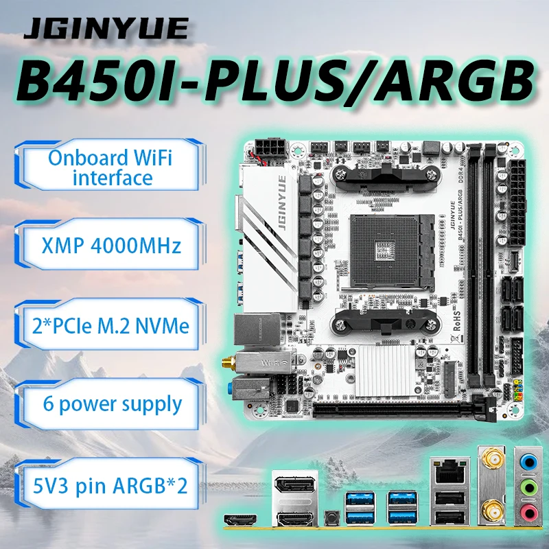 Zestaw płyty głównej JGINYUE B – Pc Gaming Ryzen 5 recenzja i cena