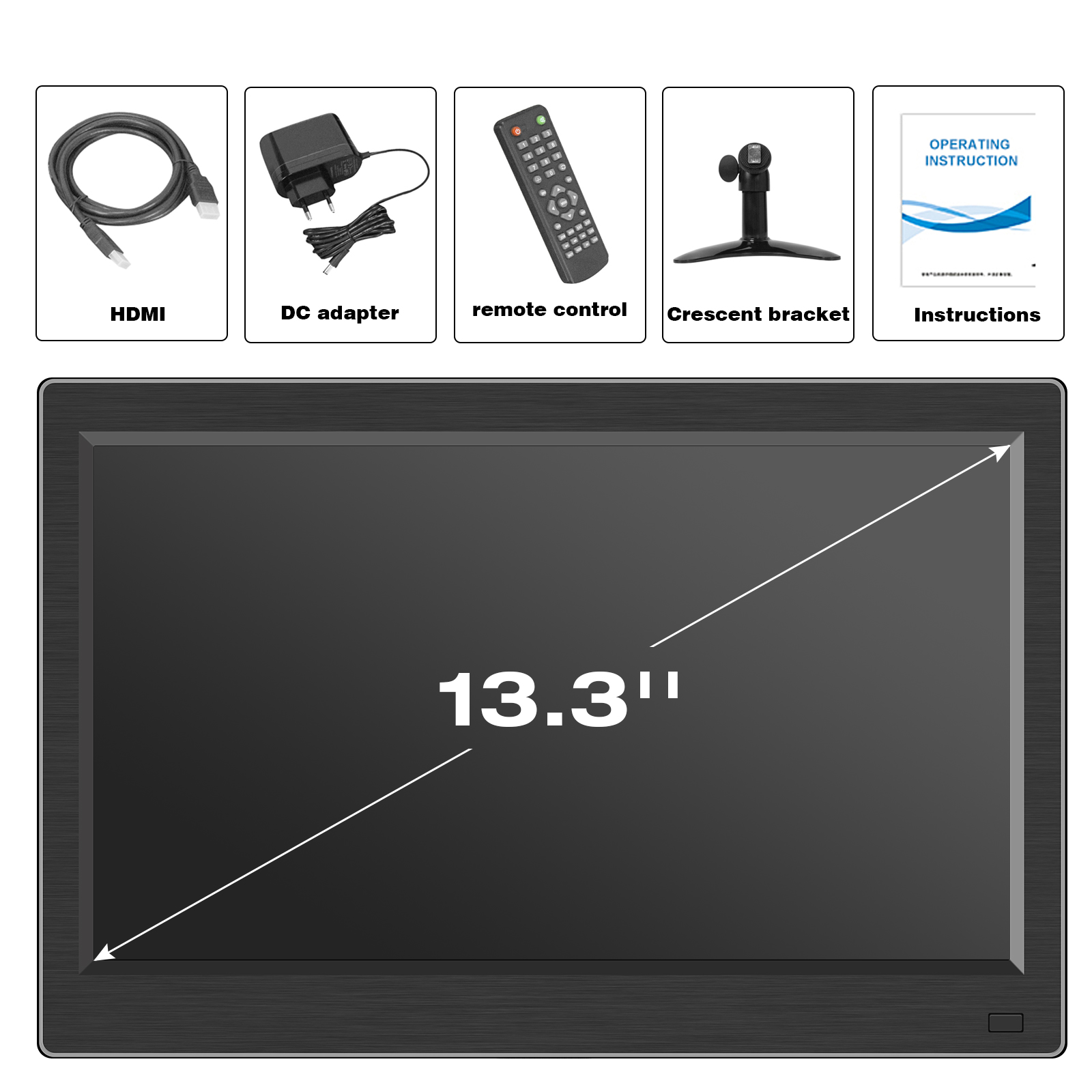 Przenośny monitor BNC 13,3 cal – Pc Gaming On Android recenzja i cena