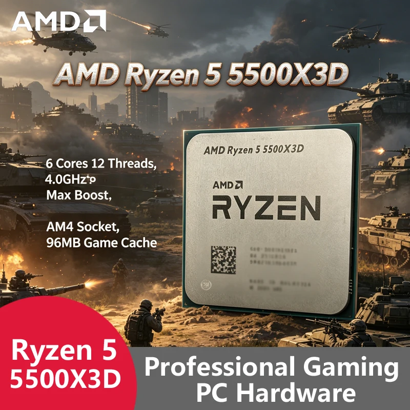 Procesor AMD Ryzen 5 5500X3D A – Pc Gaming Ryzen 5 recenzja i cena